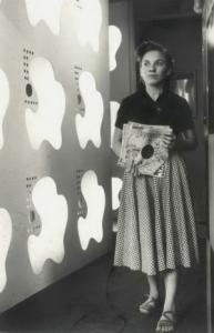 Josepha na inauguração do estúdio da Fábrica Copacabana no Rio de Janeiro.